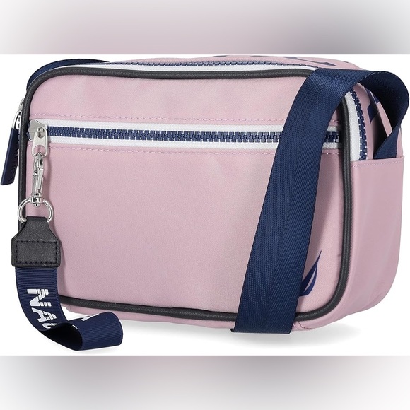 NWT! Nautica crossbody bag in soft pink color. Authentic. Brand new. - Picture 6 of 16